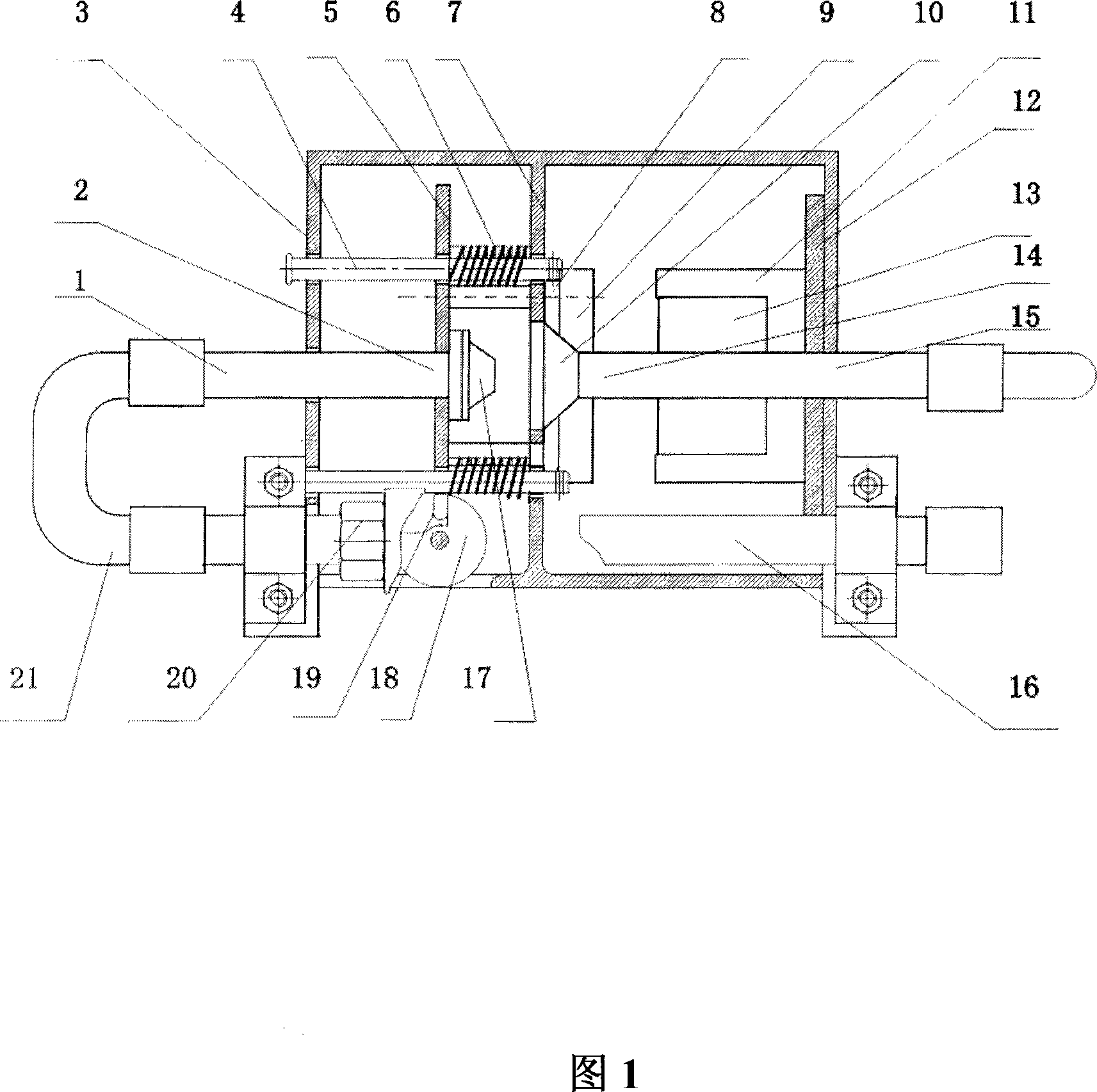 Coal gas explosion-proof rapid purging device