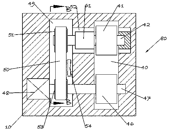 Raw material making machine for pressing wooden boards