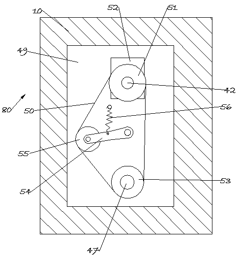 Raw material making machine for pressing wooden boards