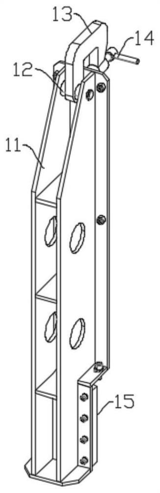 Welding method of bending machine rack