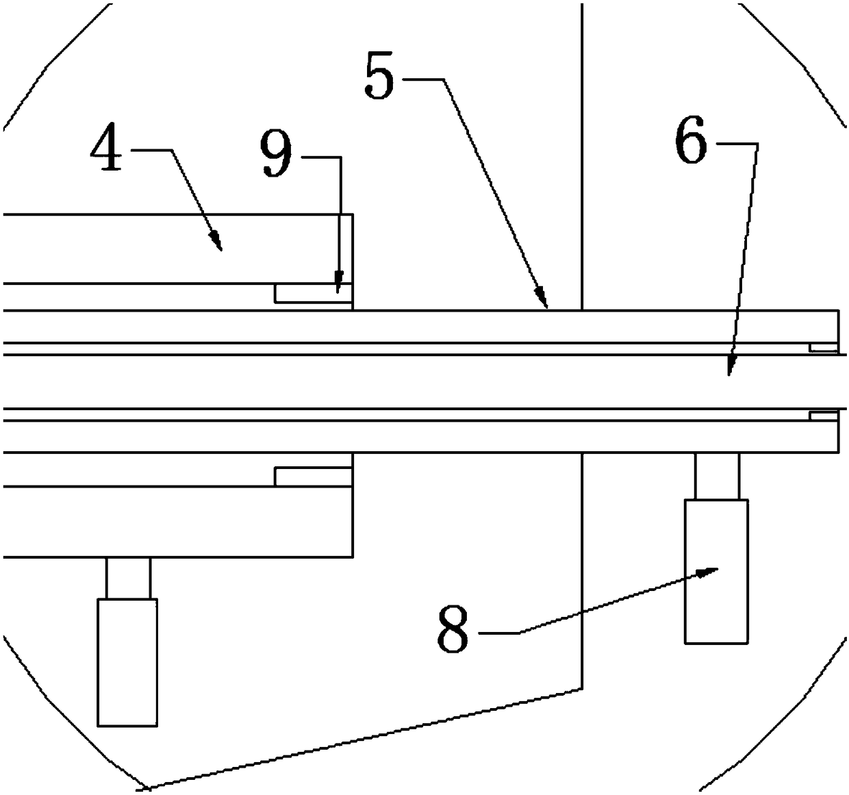 New energy vehicle charging cable fixing device