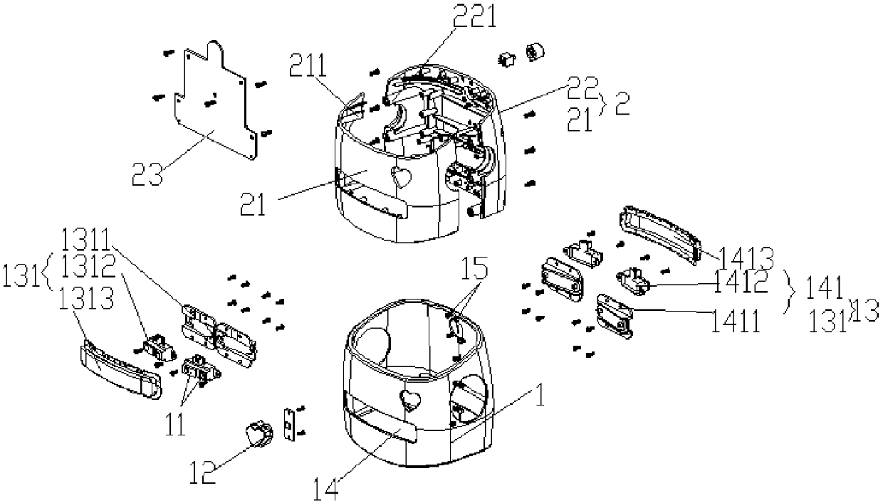 Replaceable and obstacle-avoiding robot skins