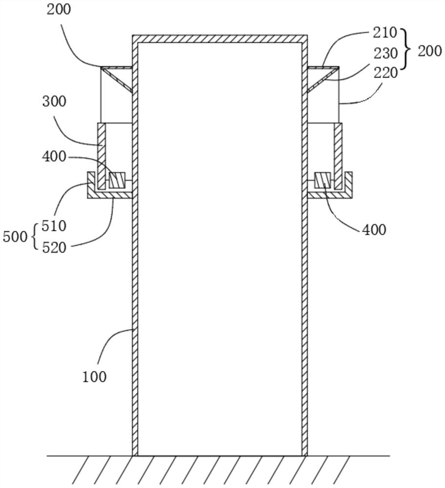 Tower drum assembly and wind generating set