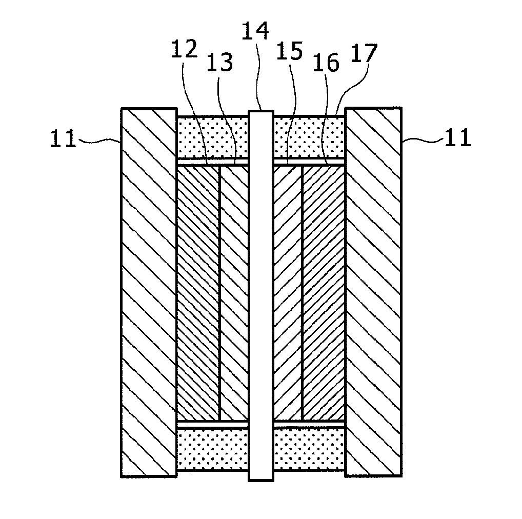 Membrane-electrode-assembly and fuel cell