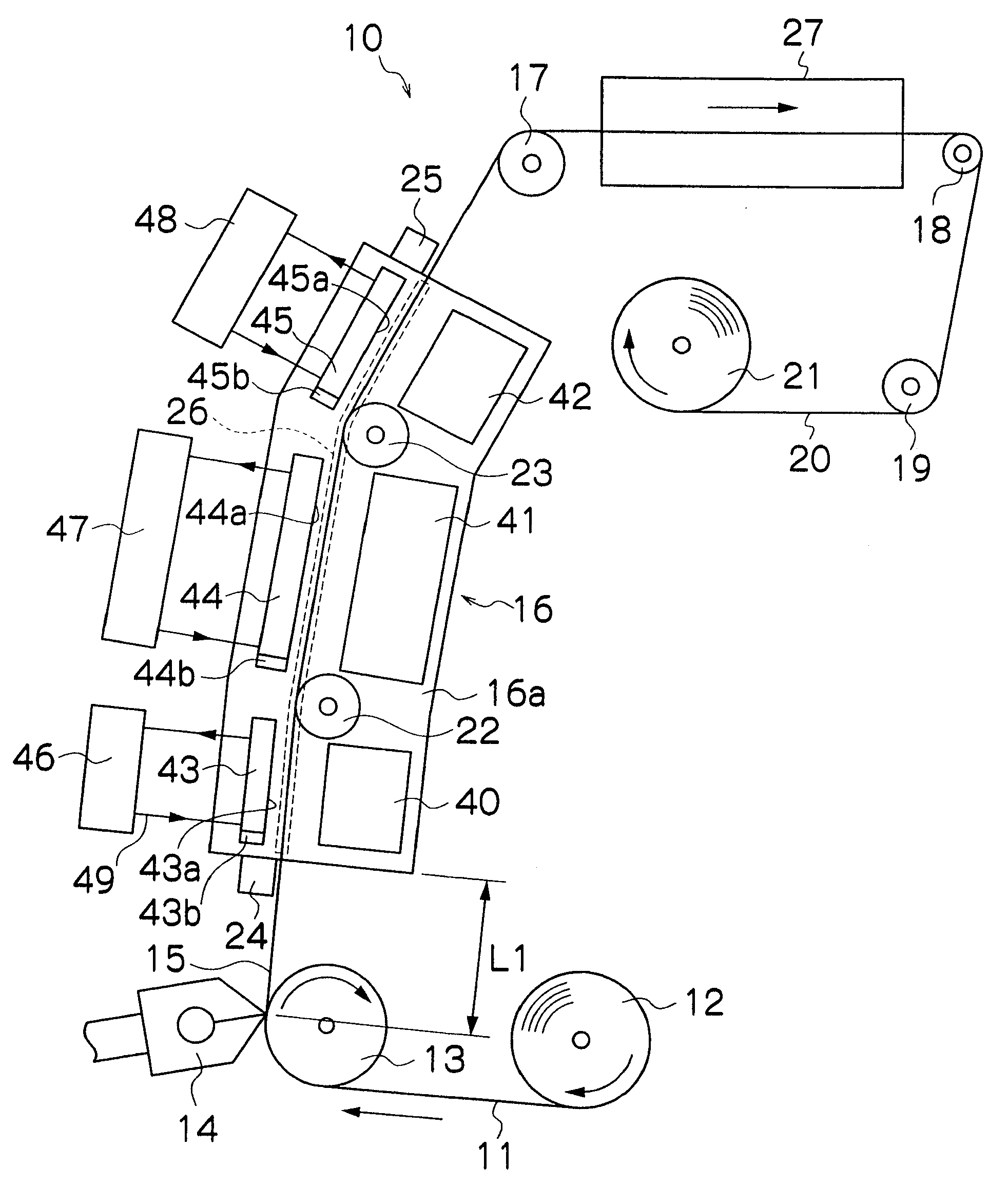 Method and apparatus for drying coating film and method for producing optical film