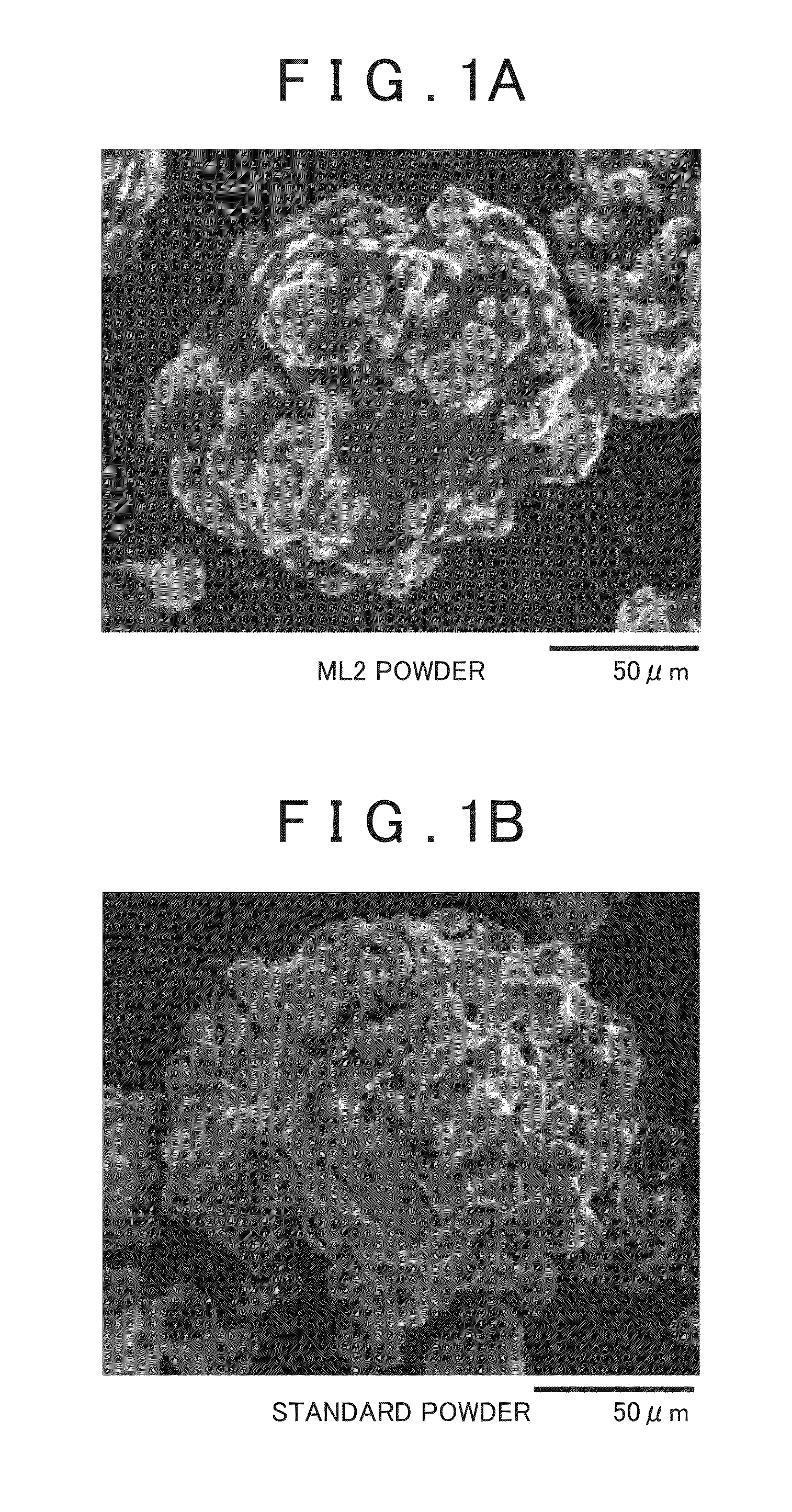 Powder for molding, lubricant-concentrated powder and method for producing metal member