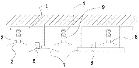 Indoor fire-fighting automatic fire extinguishment system