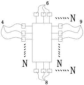 Indoor fire-fighting automatic fire extinguishment system