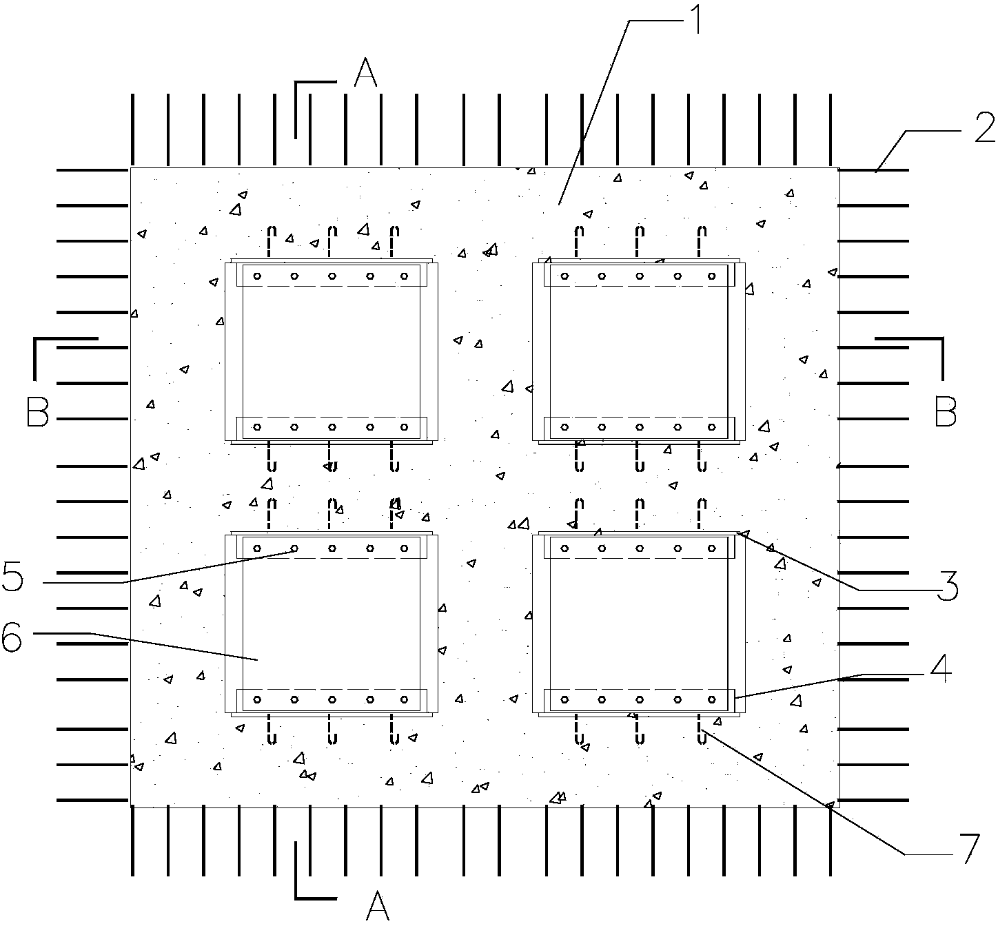 Fabricated light-weight energy consumption wall component of shear wall