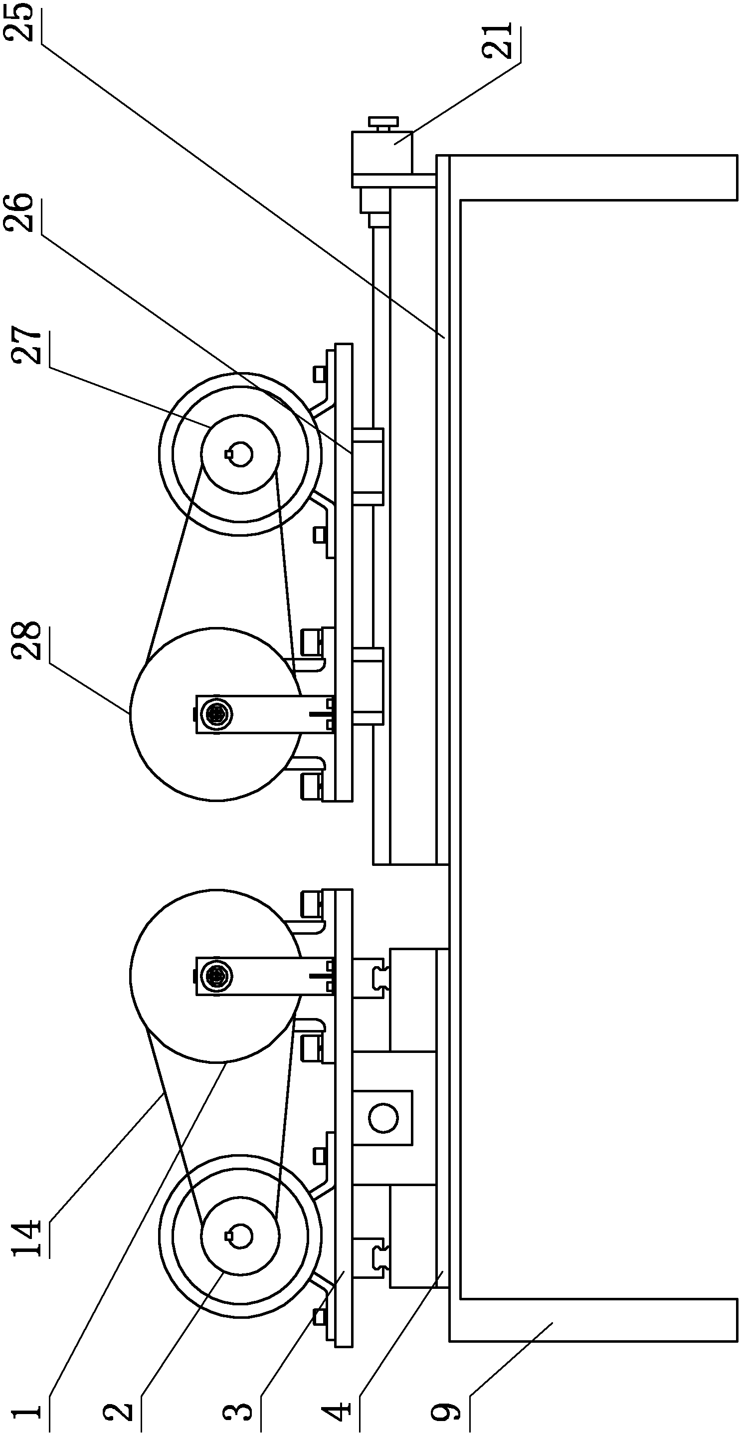 Diamond grinding block dressing device for polished tile