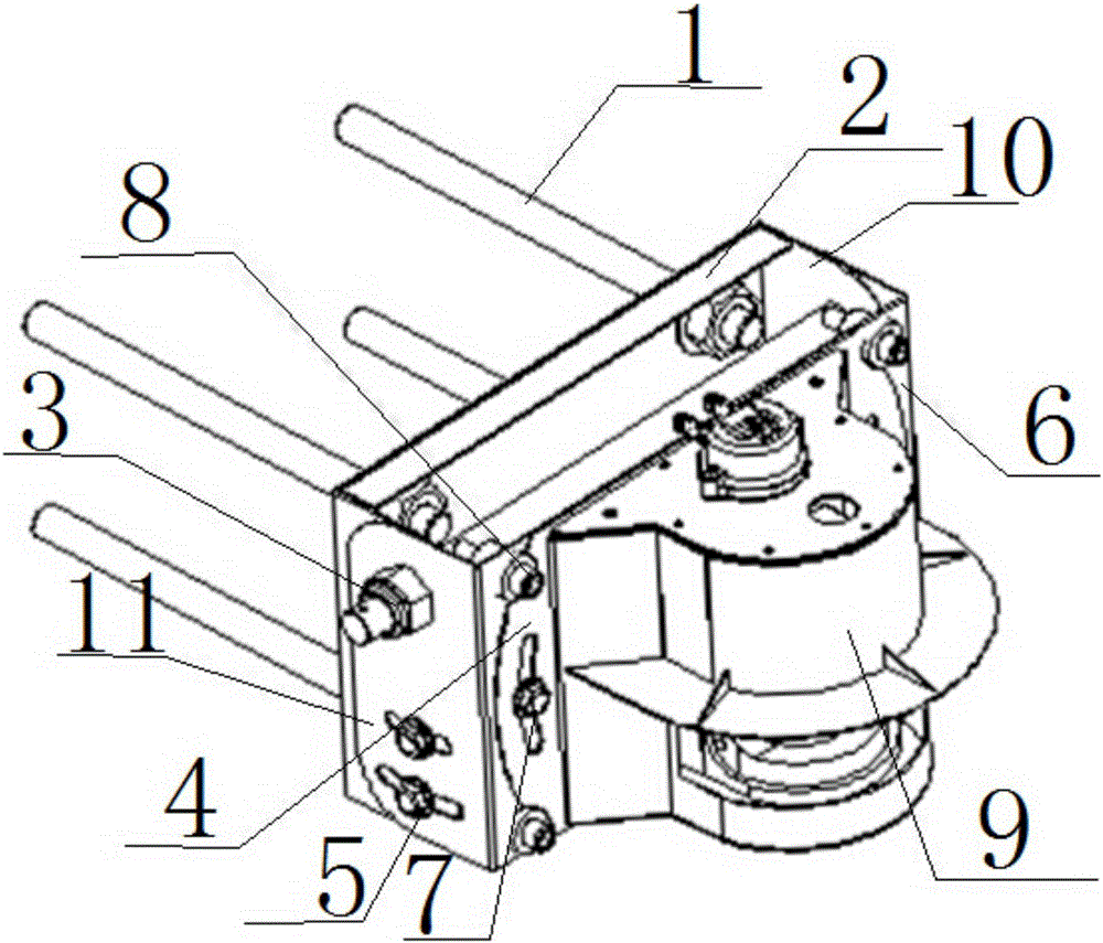 Monitoring and alarming system and method for falling object in tunnel