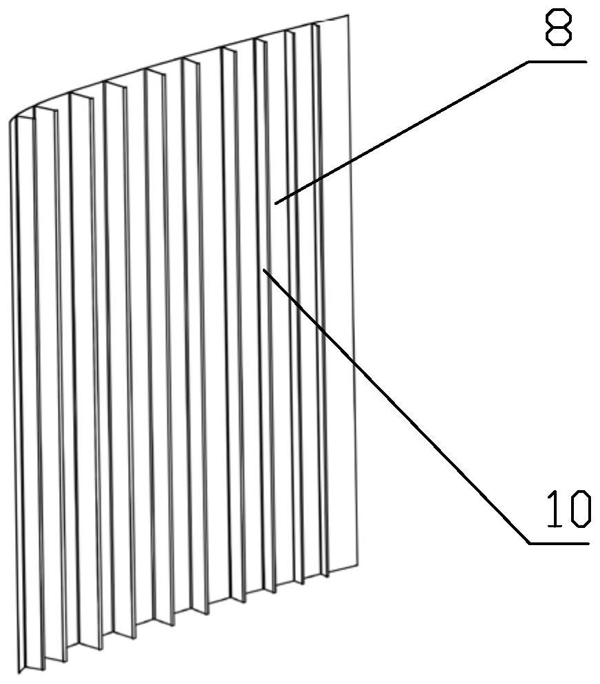 Marine elastic rudder