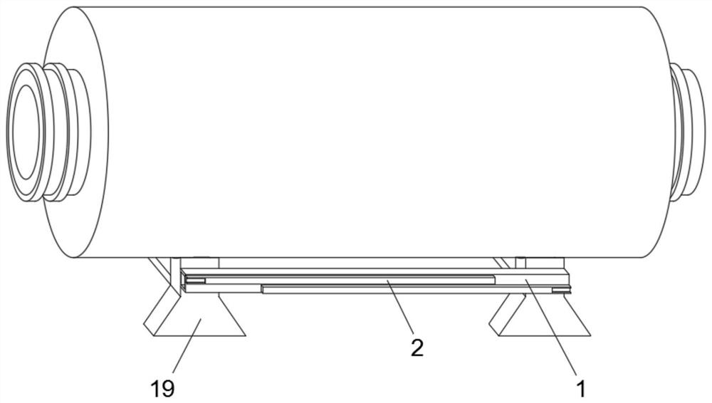 A short-distance displacement lifting device for chemical production