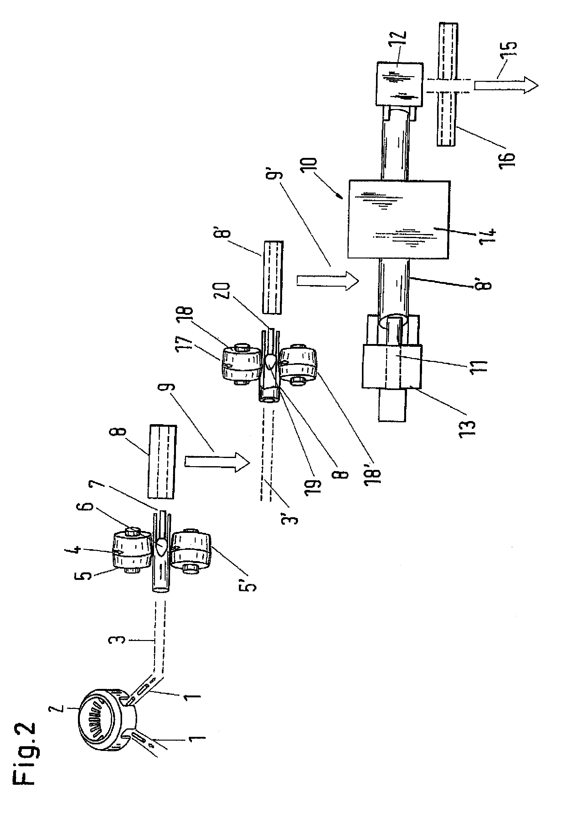 Method of making a seamless hot-finished steel pipe, and device for carrying out the method