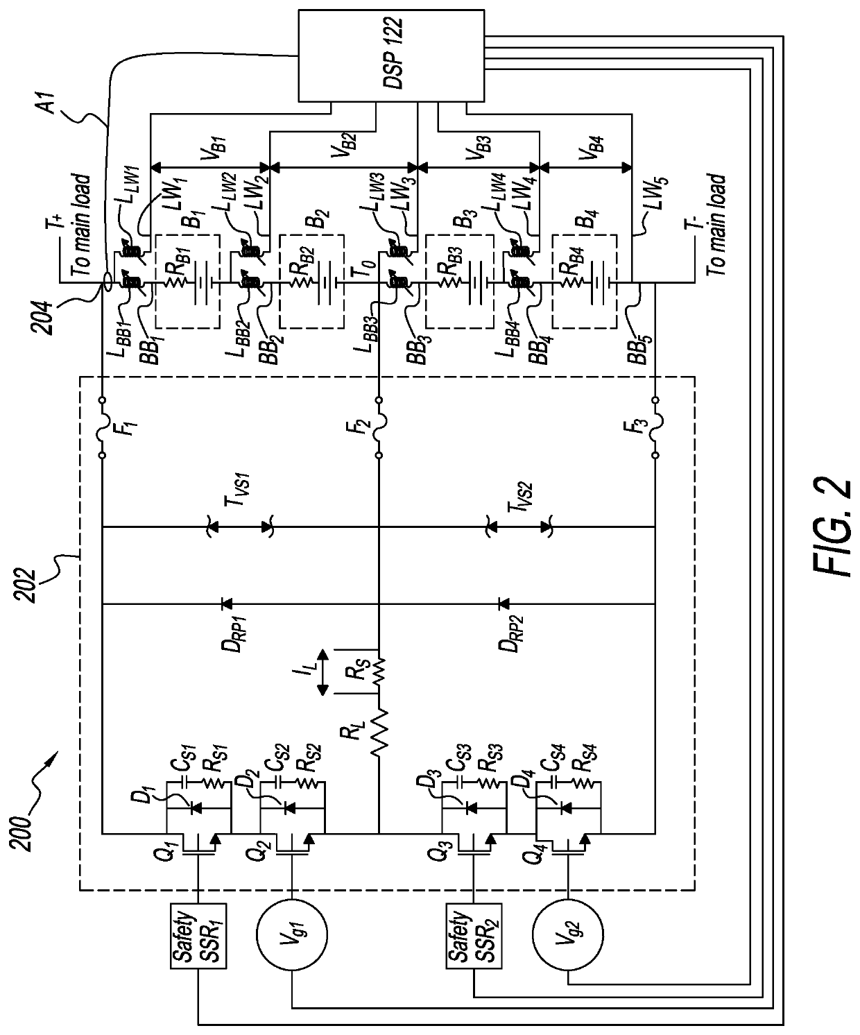 Battery monitor control system