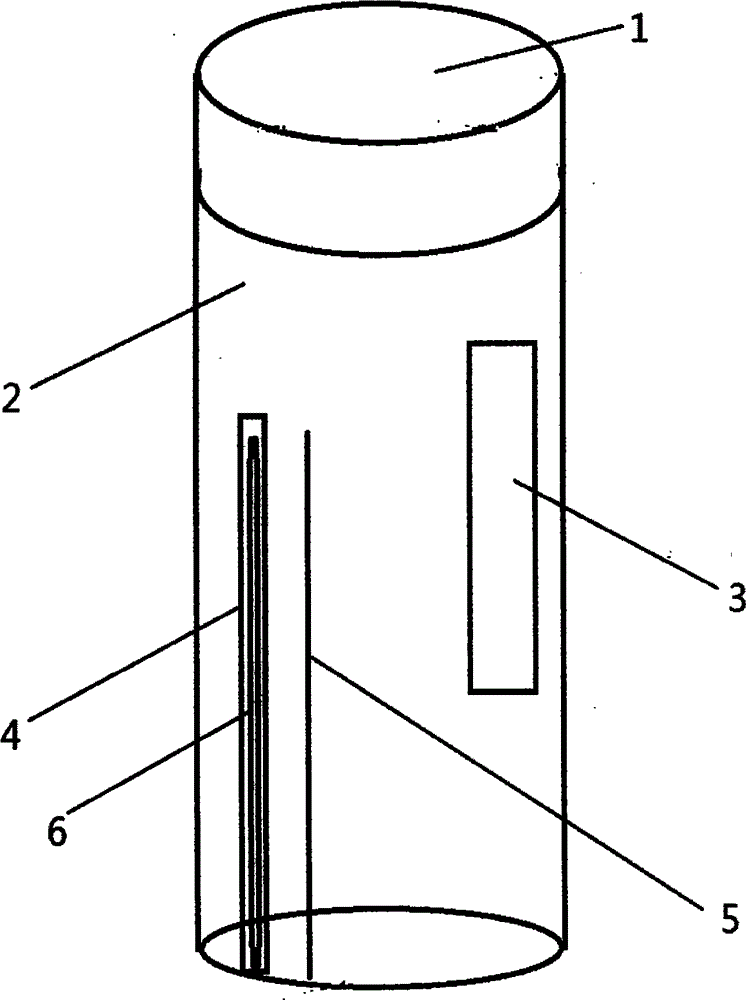 Water quality safety monitoring type water cup