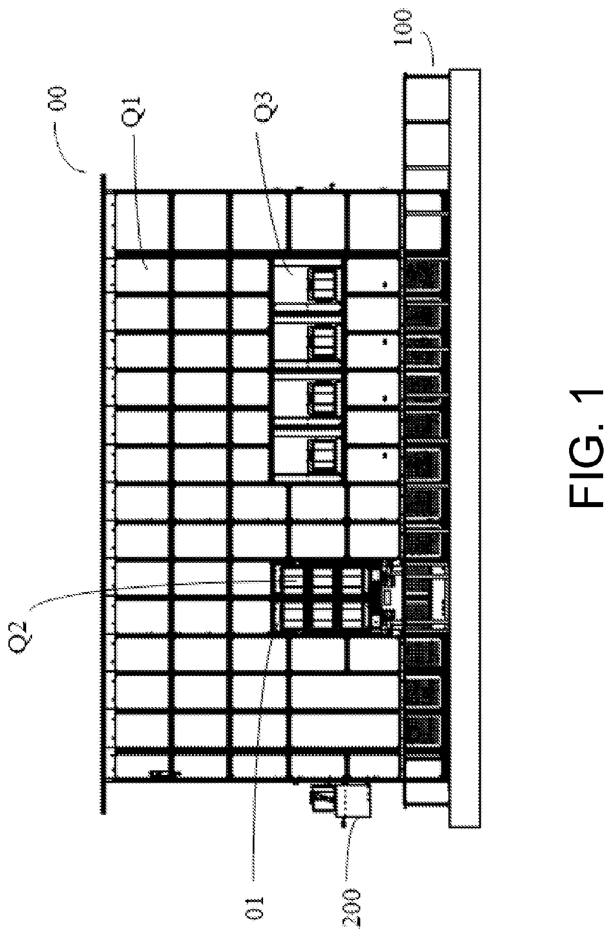 Material transportation system, transportation method and storage apparatus