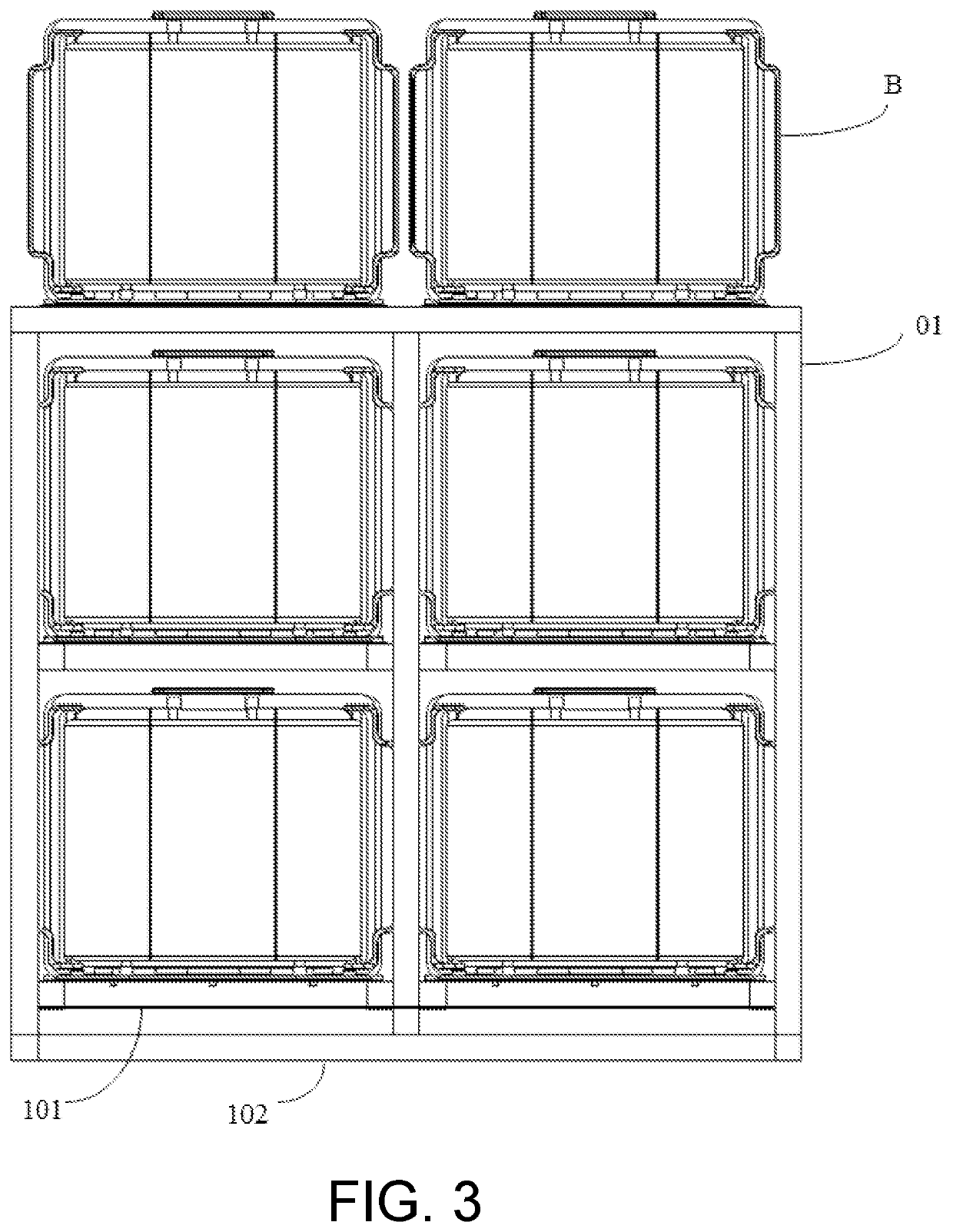 Material transportation system, transportation method and storage apparatus