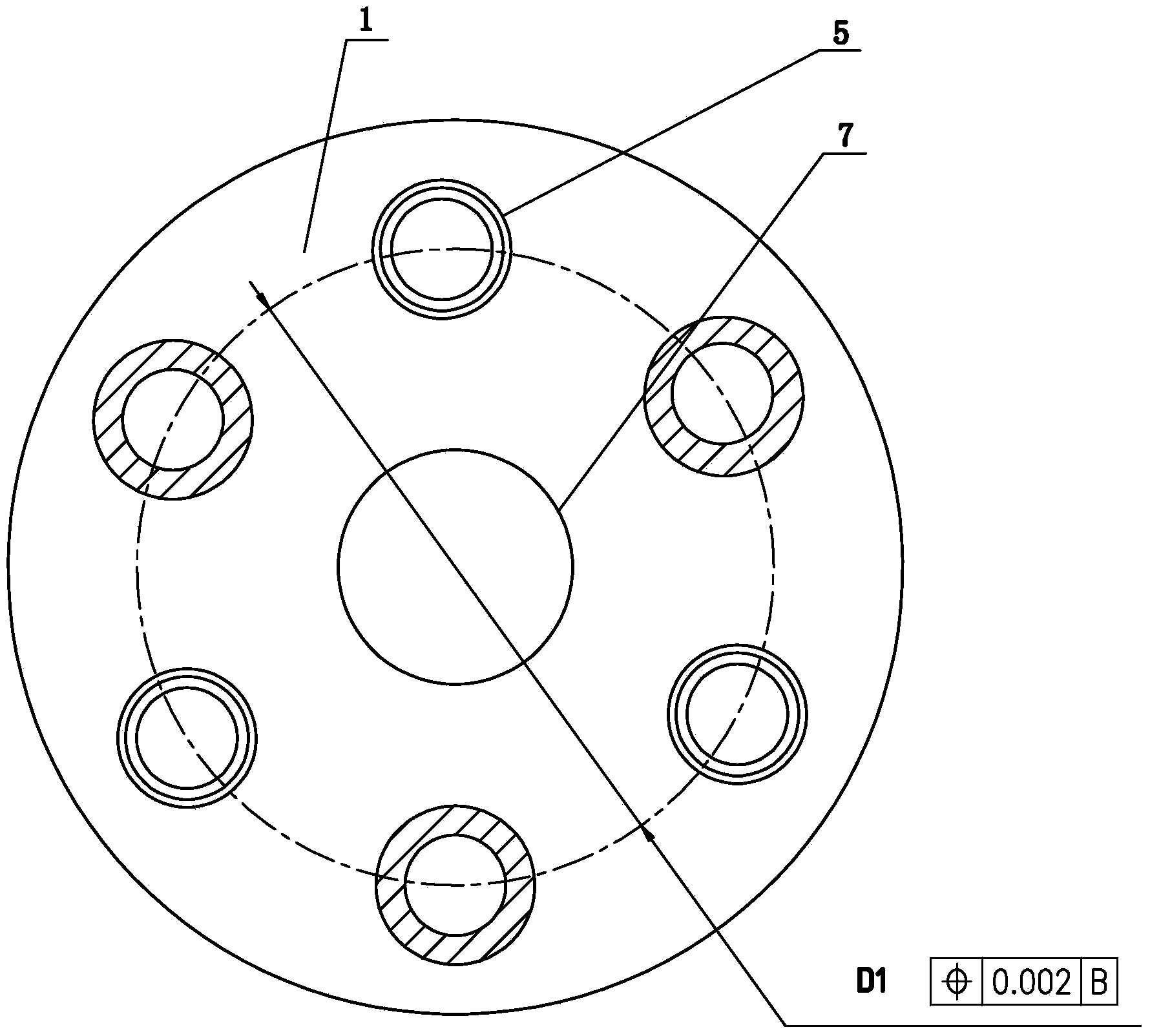 Integrated machining method of planet carrier of robot RV reducer