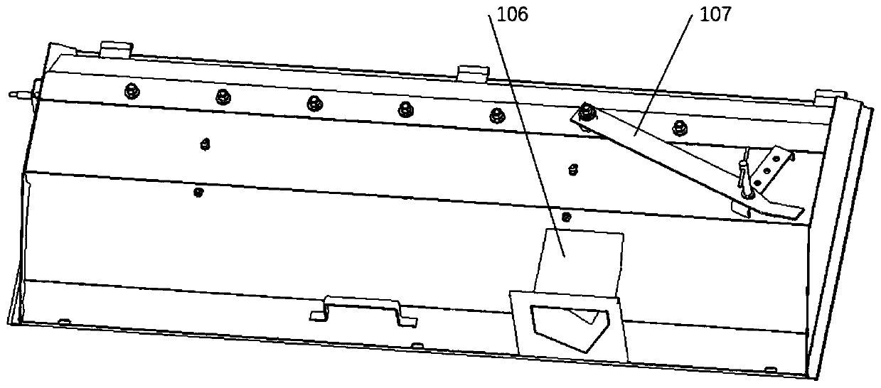 Small-scale threshing and separating device suitable for rice and oilseed rape in hilly and mountainous areas