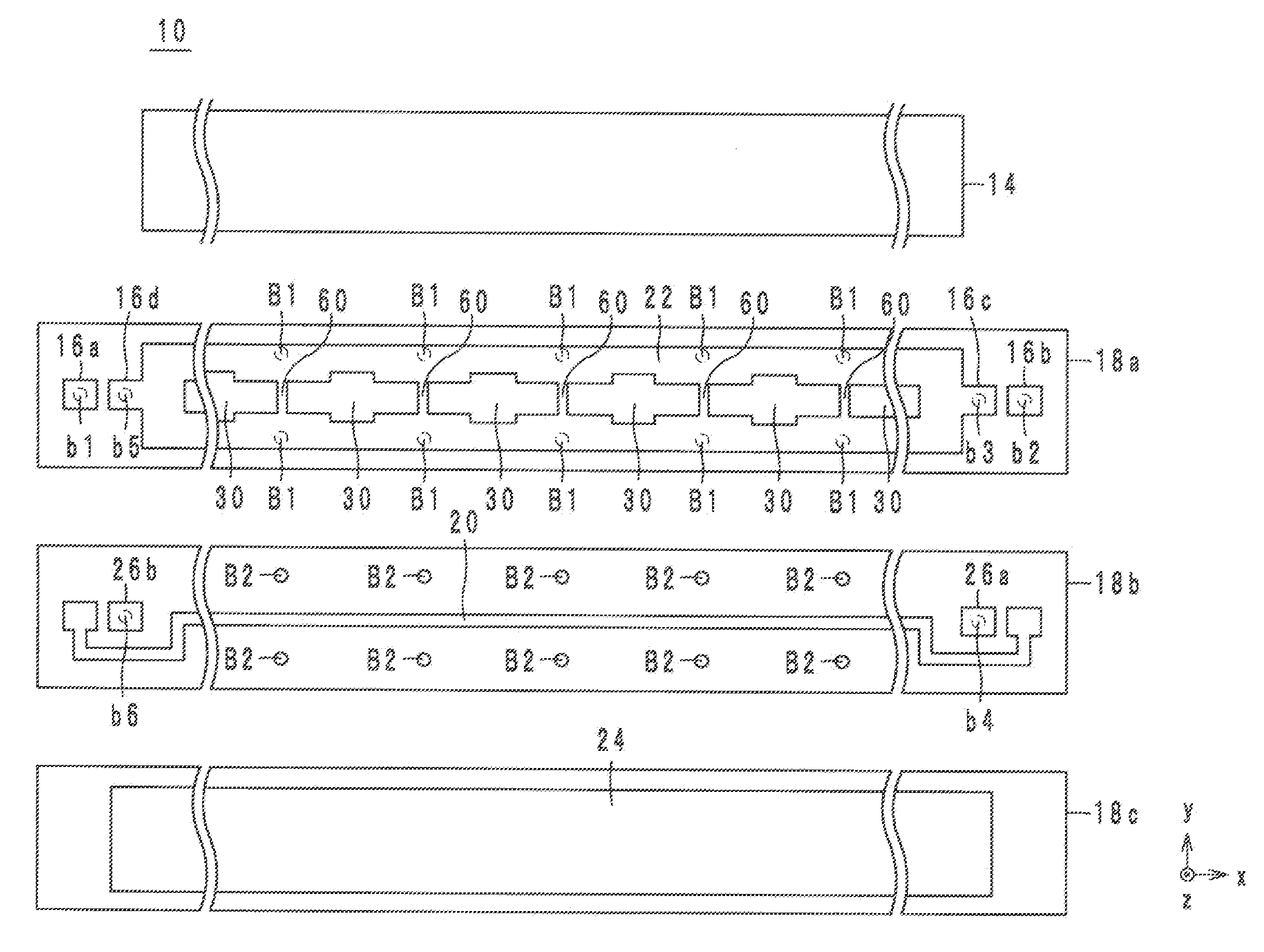 High-frequency signal transmission line