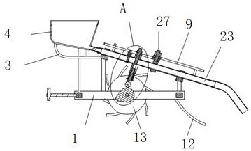 Automatic seeder with adjustable seeding distance