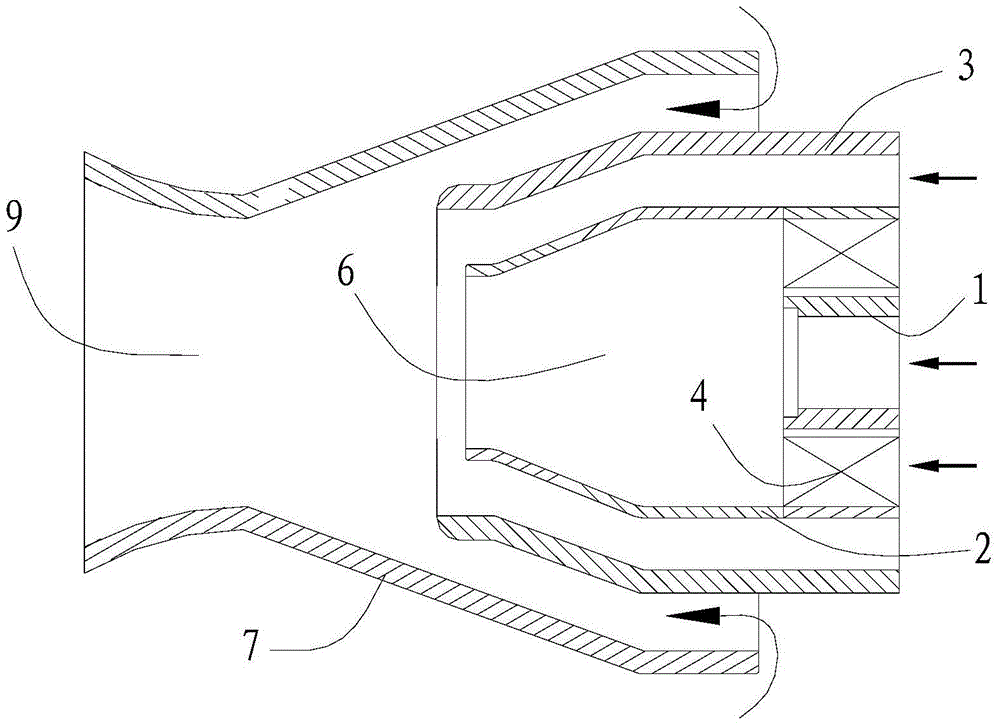 Gas burner capable of adjusting gas to be self-recycling