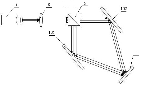 Electronic-control high-efficiency holographic grating made of polymer dispersed liquid crystal materials doped with nano metal and preparation method thereof