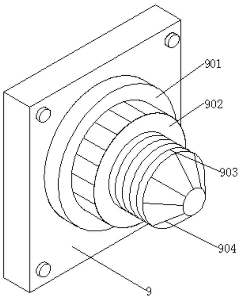 Agricultural greenhouse energy-saving heat storage type supporting frame for improving collision supporting force