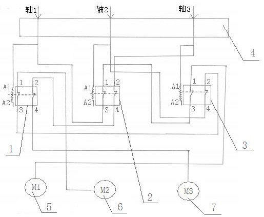 Paddle interlocking circuit of variable pitch system