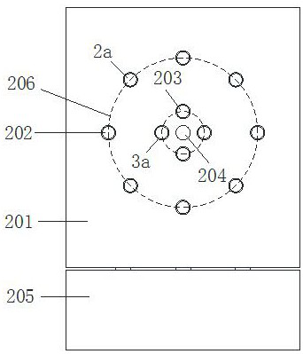 Hub positioning device for automobile detection