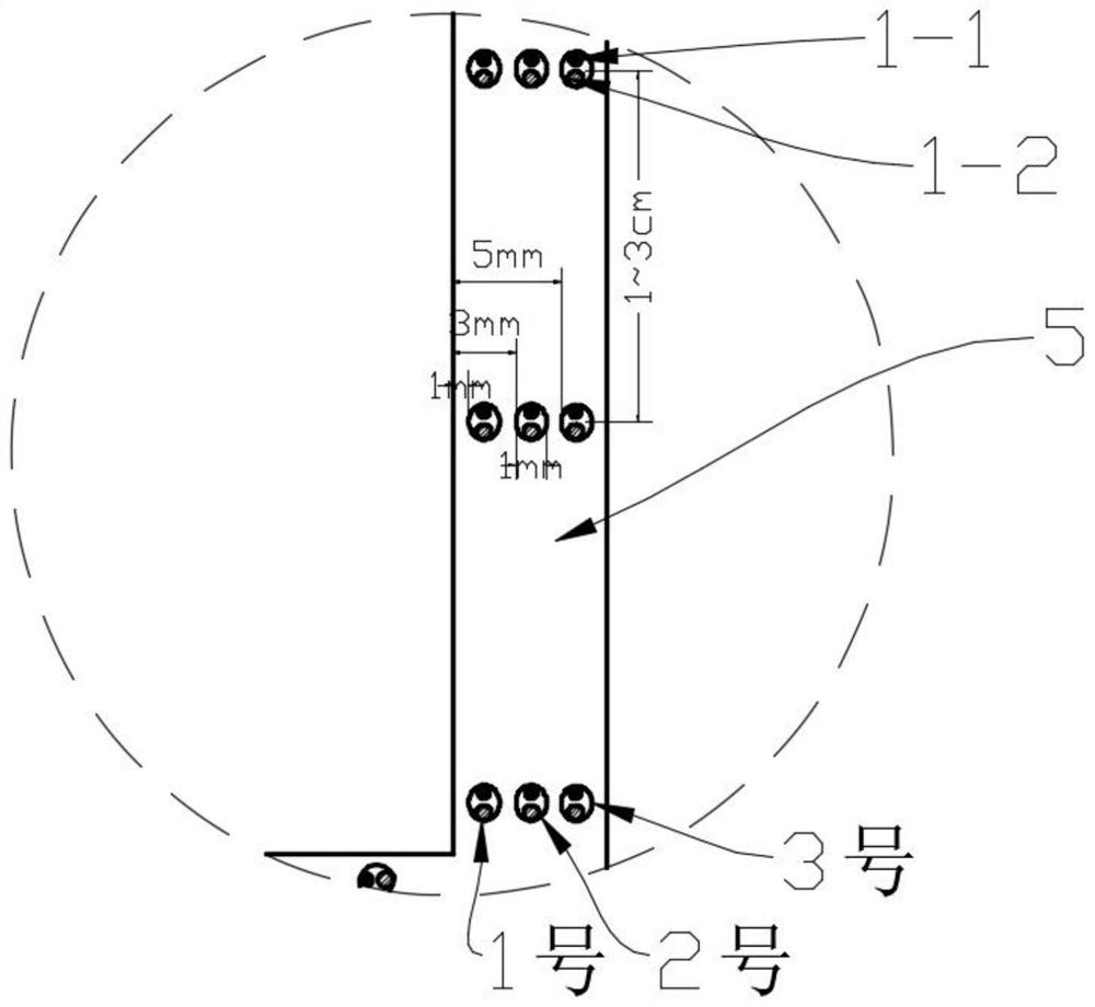 Vertical shaft cage guide flaw detection and deformation distributed optical fiber monitoring system and monitoring method