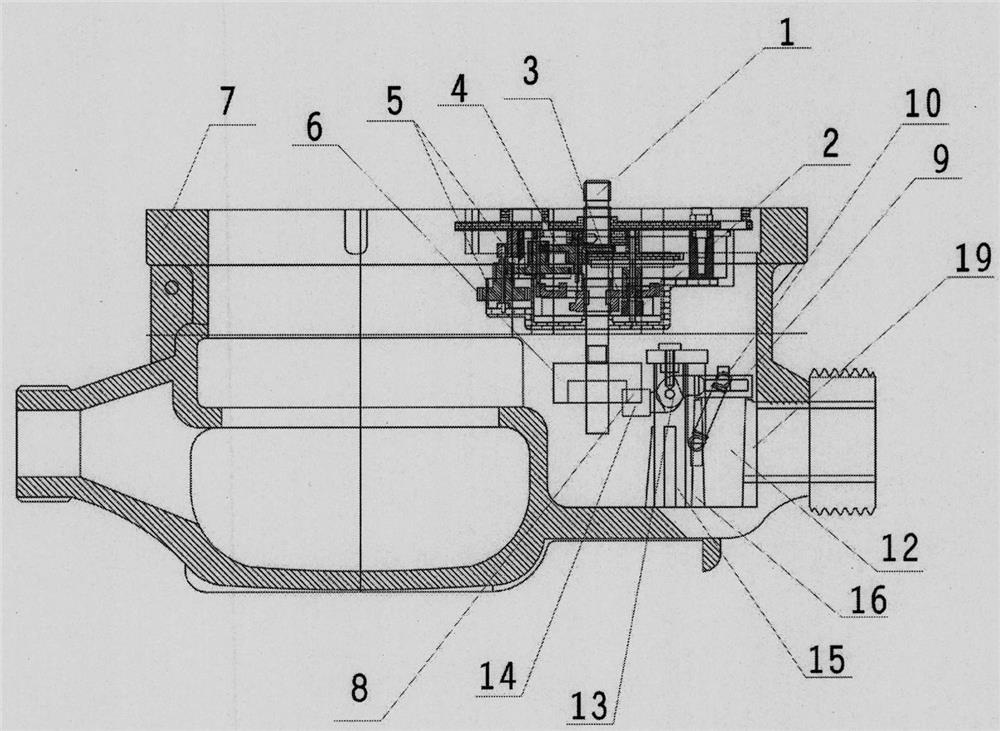 A Passive Self-Control Liquid Flow Meter