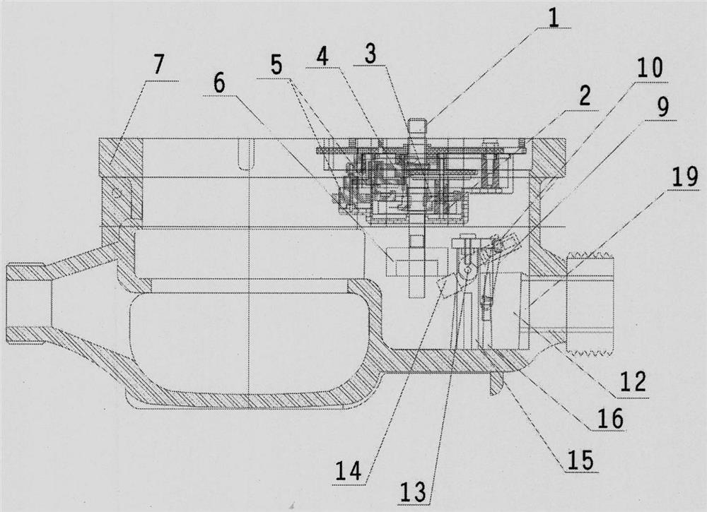 A Passive Self-Control Liquid Flow Meter