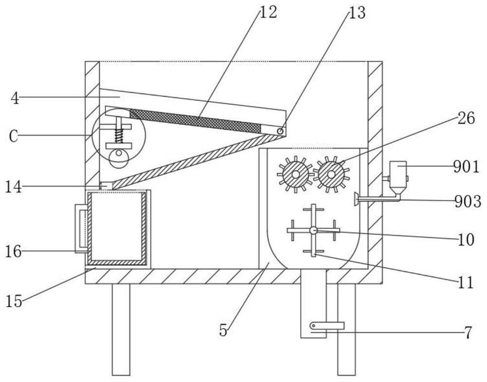 Deodorization equipment for garbage treatment device