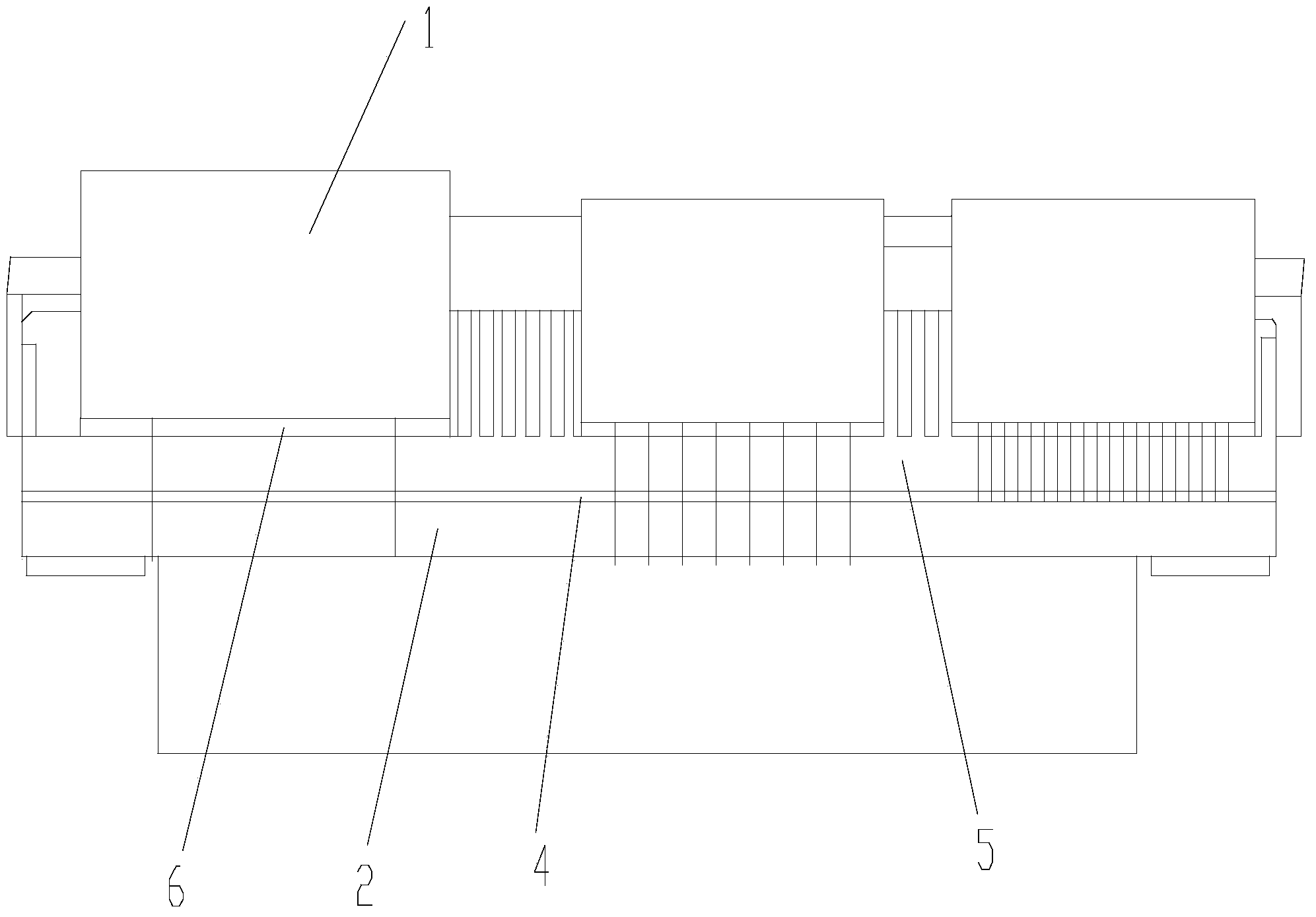 Circuit board heat conduction optimization design structure for onboard aviation product