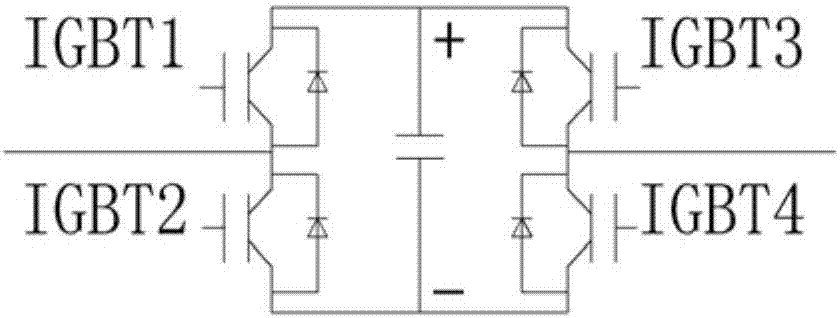 Starting method of full bridge and half bridge mixed type modular multilevel converter