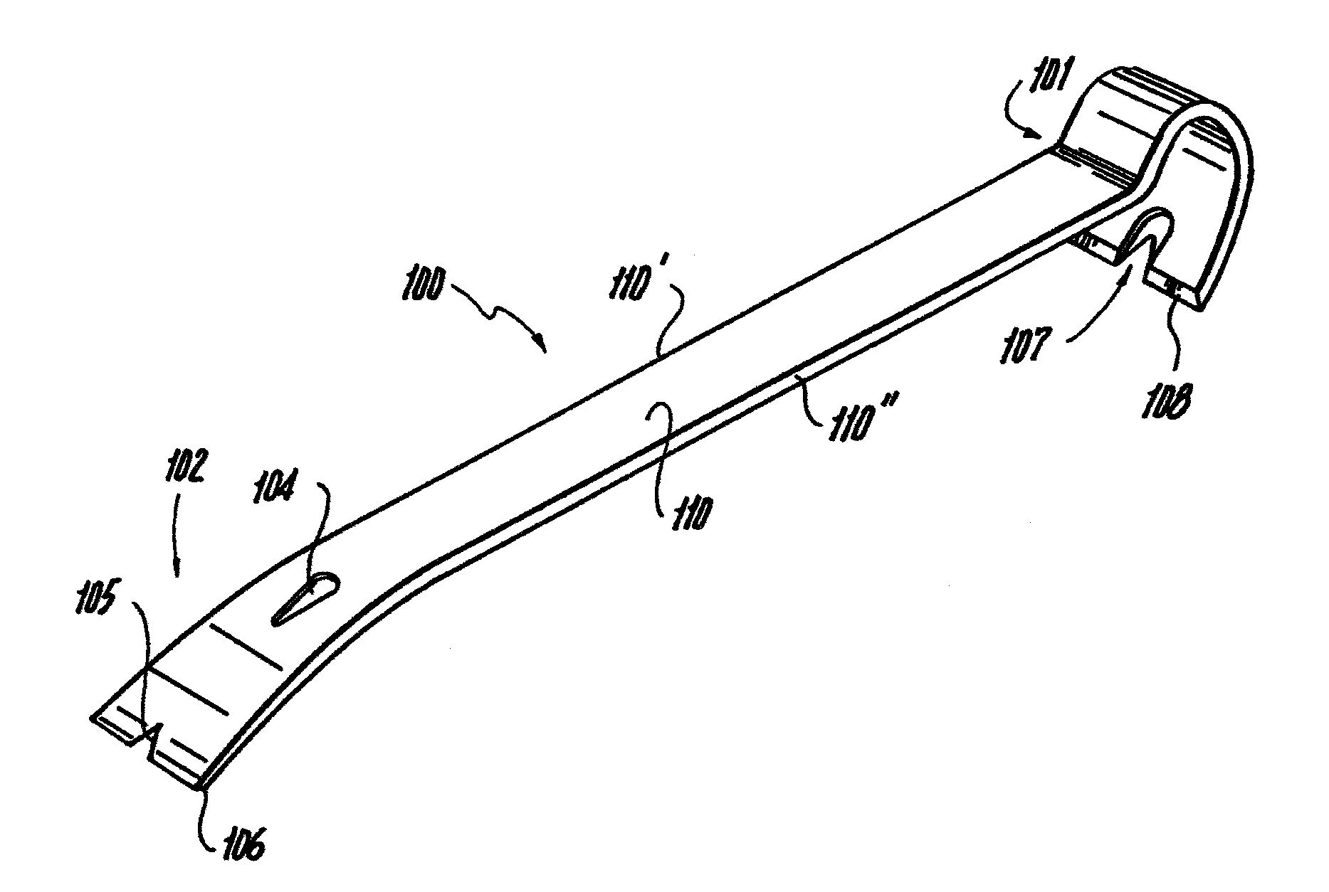 Combination hand tool bar