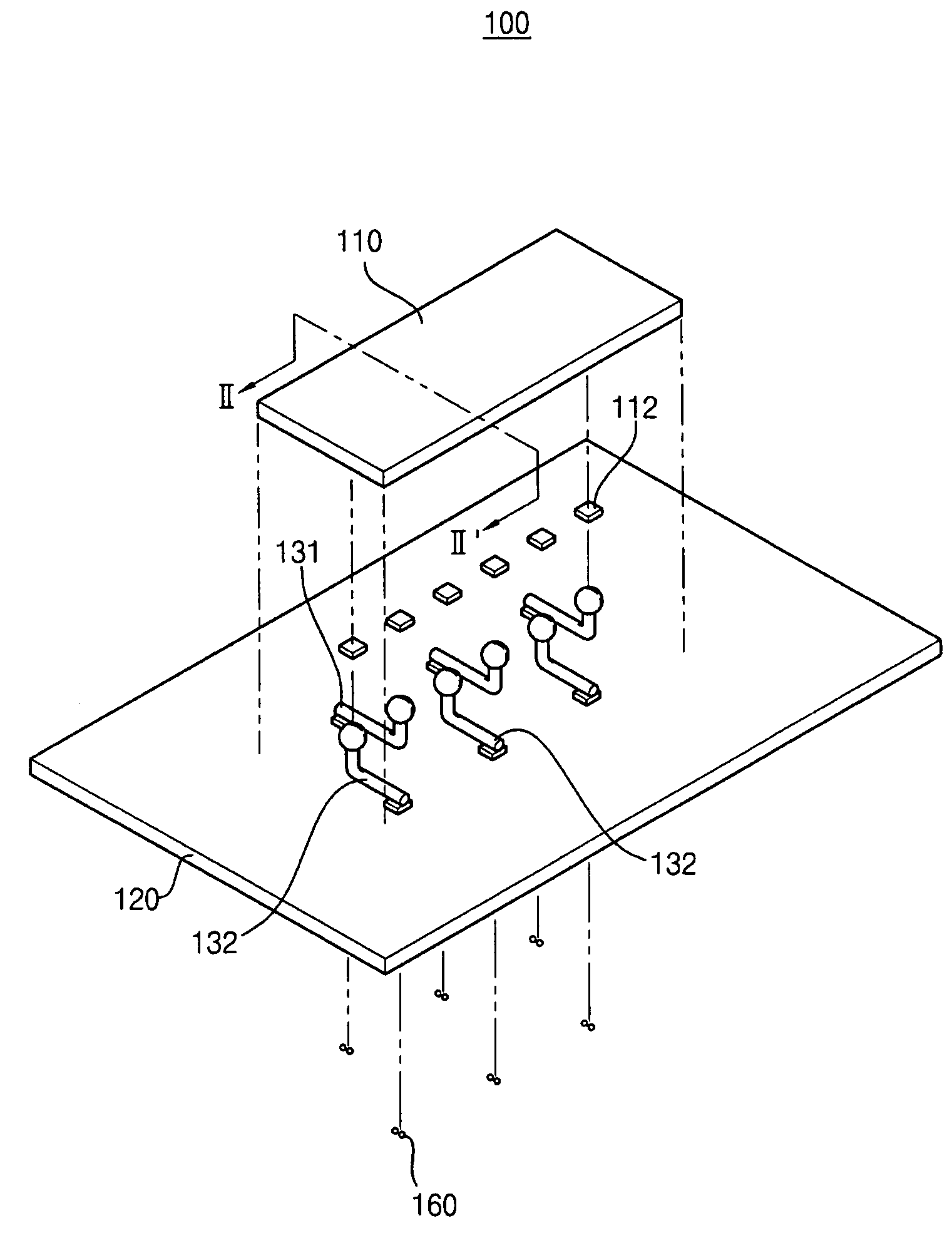 Flip-chip packages allowing reduced size without electrical shorts and methods of manufacturing the same