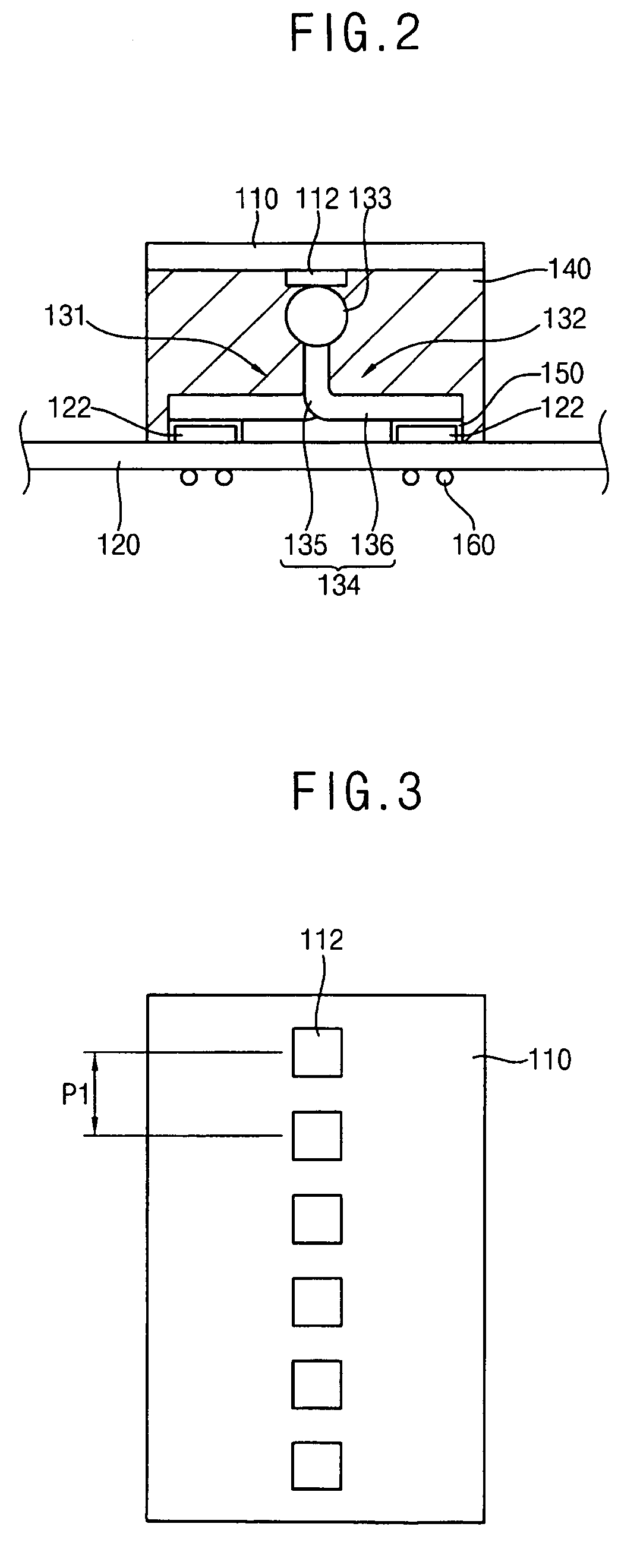 Flip-chip packages allowing reduced size without electrical shorts and methods of manufacturing the same