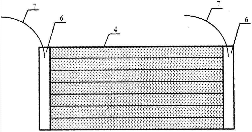 Fiber reinforced composite material tower pole with anti-icing and deicing functions