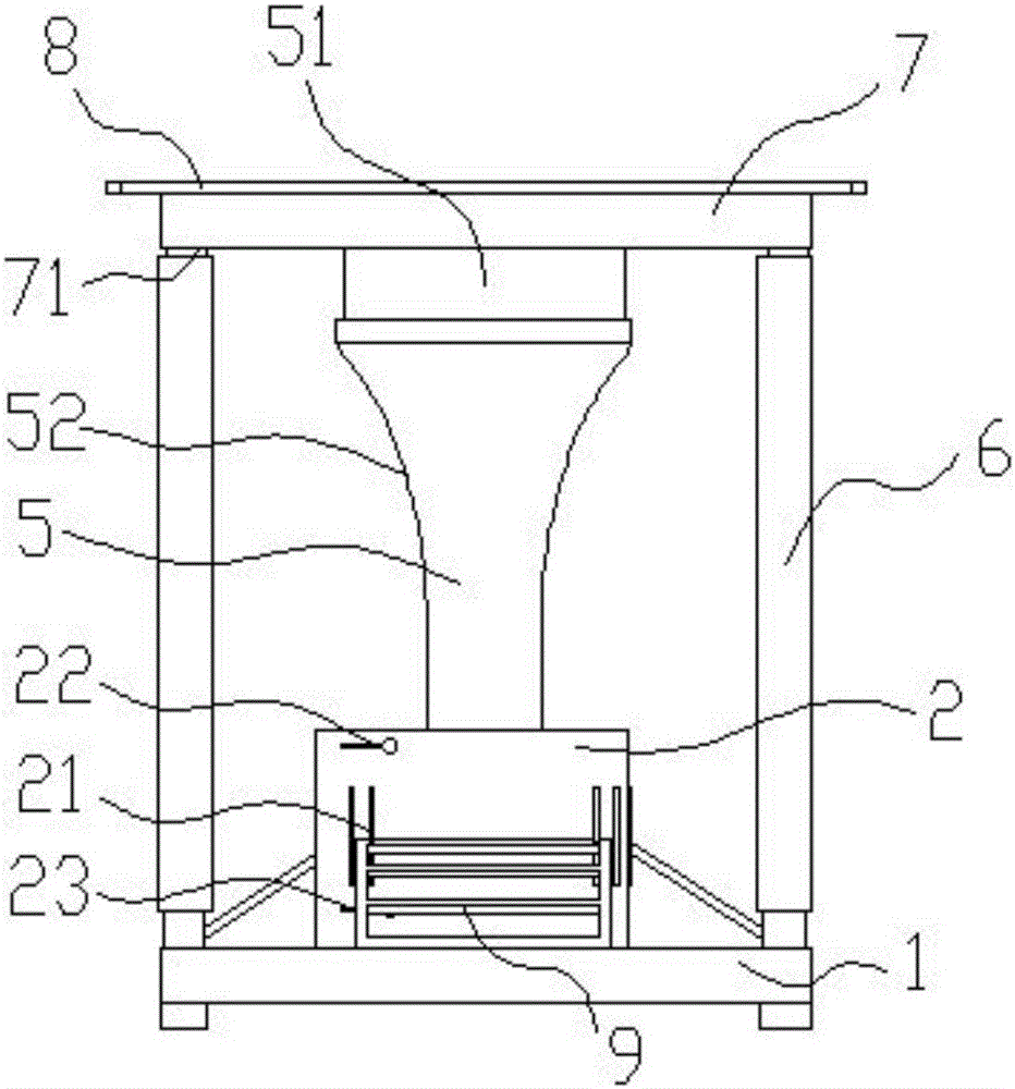 Energy-saving and dryness-prevention folding roasting tea table