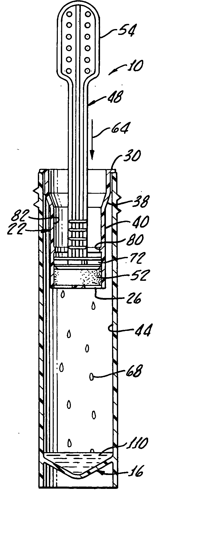 Fluid collection and testing device