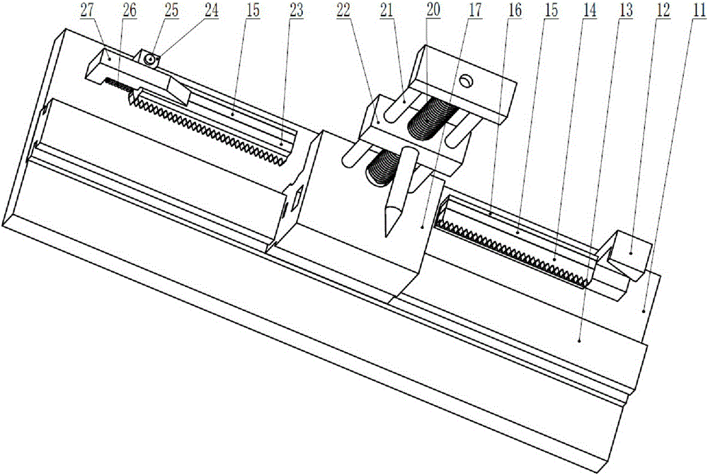 Mechanical device for achieving two-dimension closed motion trail through single power source