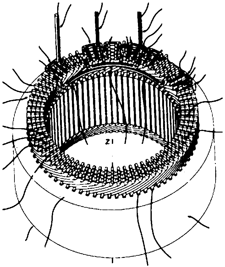 Phase winding