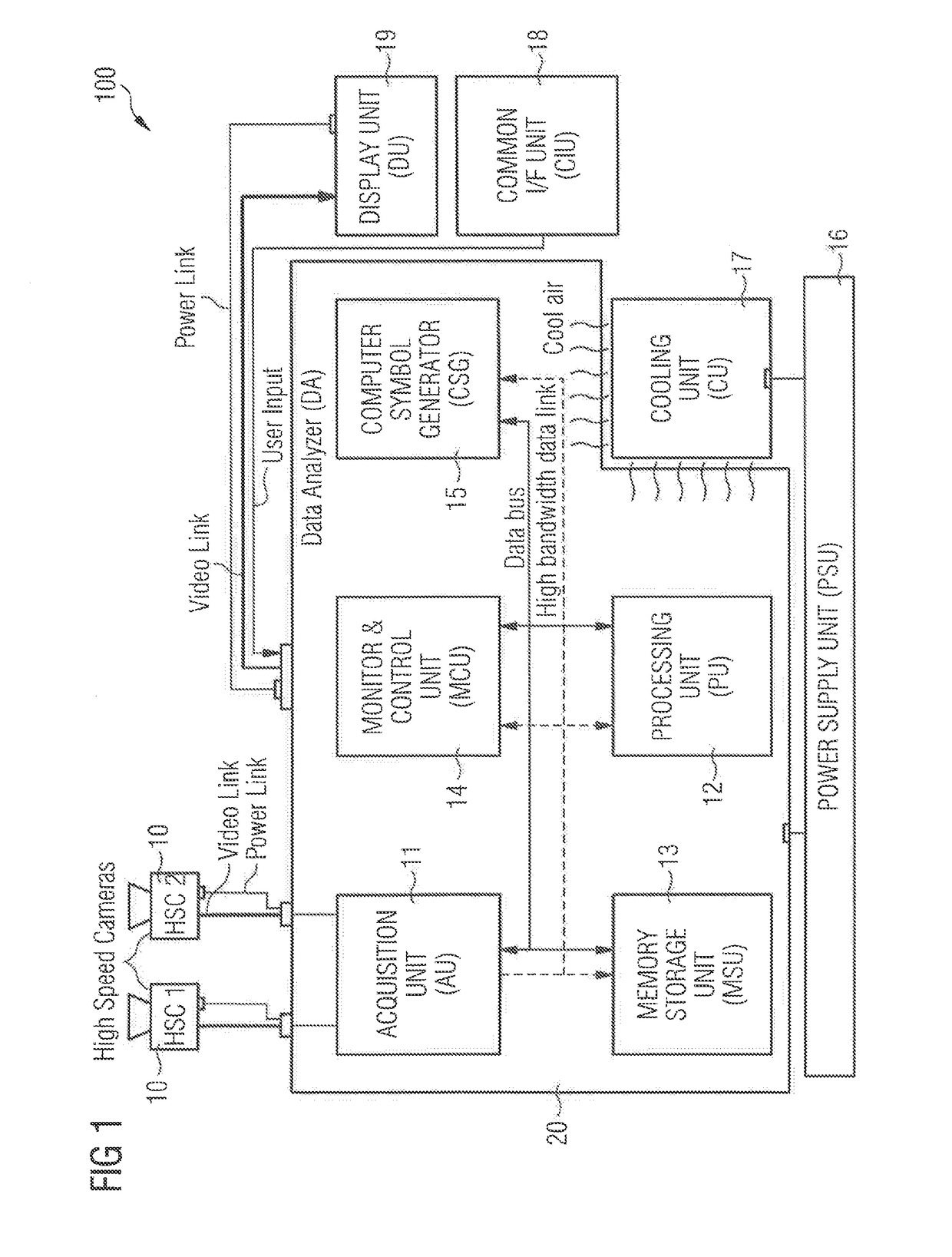 Modular device for high-speed video vibration analysis