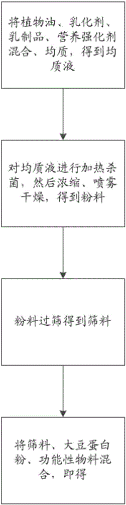 Nutritionally balanced food and preparation method thereof