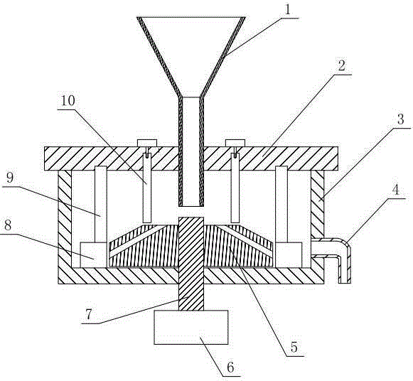 Spirulina cell wall breaking shear device