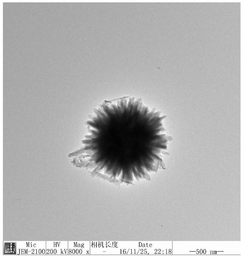 A method for preparing au nanoflowers by a microwave-assisted method and au nanoflowers