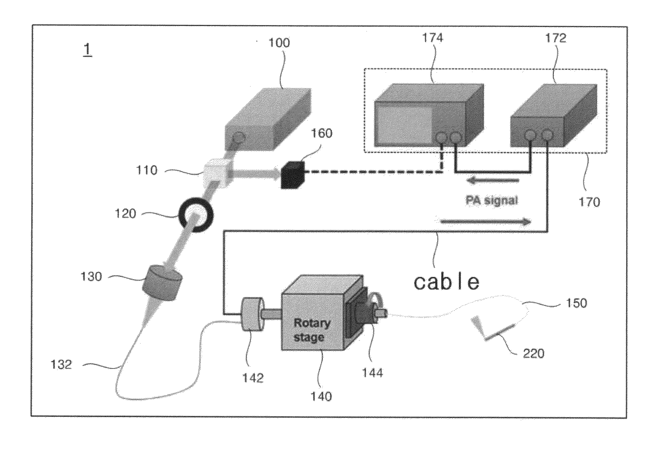 Catheter for detection of ultrasound and photoacoustic signals and ultrasound/photoacoustic image acquisition system using the same